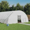 Maison Exclusive Abris De Jardin, Serres Et Rangements | - Serre avec cadre en acier blanc 72 m² 12x6x2,85 m