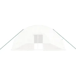Maison Exclusive Abris De Jardin, Serres Et Rangements | - Serre avec cadre en acier blanc 72 m² 12x6x2,85 m