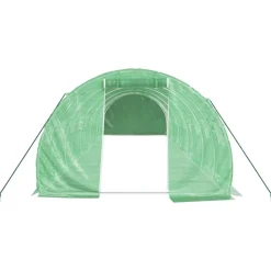 Maison Exclusive Abris De Jardin, Serres Et Rangements | - Serre avec cadre en acier vert 30 m² 10x3x2 m