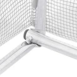 Maison Exclusive Abris De Jardin, Serres Et Rangements | - Serre avec cadre en acier blanc 88 m² 22x4x2 m