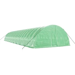 Maison Exclusive Abris De Jardin, Serres Et Rangements | - Serre avec cadre en acier vert 120 m² 20x6x2,85 m