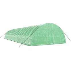 Maison Exclusive Abris De Jardin, Serres Et Rangements | - Serre avec cadre en acier vert 108 m² 18x6x2,85 m