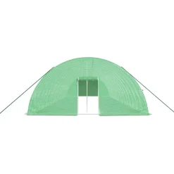 Maison Exclusive Abris De Jardin, Serres Et Rangements | - Serre avec cadre en acier vert 108 m² 18x6x2,85 m