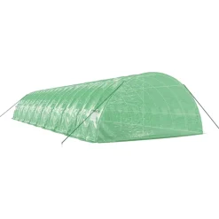 Maison Exclusive Abris De Jardin, Serres Et Rangements | - Serre avec cadre en acier vert 108 m² 18x6x2,85 m