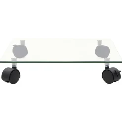 Maison Exclusive - Support carré pour plantes 2 pcs verre trempé 35 x 35 cm Best