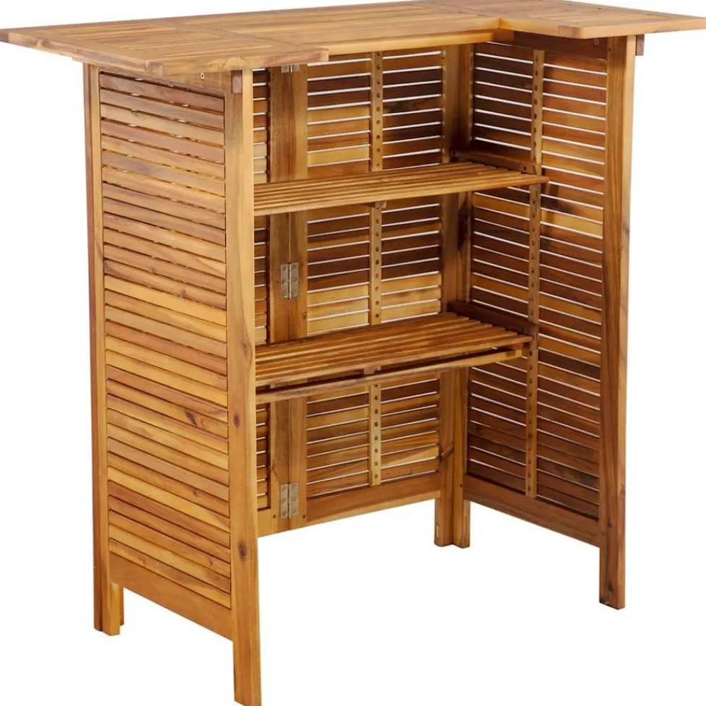 Maison Exclusive - Table de bar 110 x 50 x 105 cm bois d'acacia massif Online