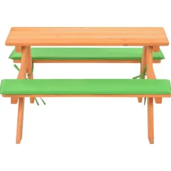 Maison Exclusive Mobilier Pour Enfants | - Table de pique-nique pour enfants avec bancs 89x79x50 cm sapin