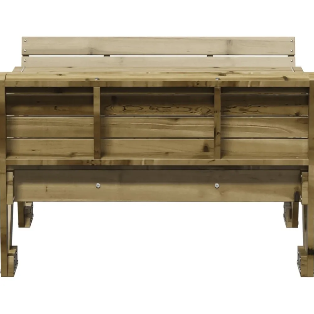 Maison Exclusive Mobilier Pour Enfants | - Table de pique-nique pour enfants bois de pin imprégné