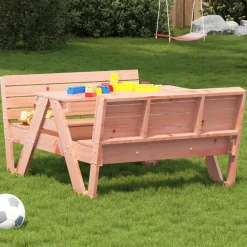 Maison Exclusive Mobilier Pour Enfants | - Table de pique-nique pour enfants bois massif de douglas