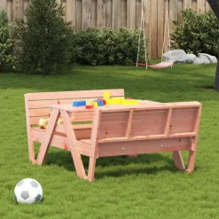 Maison Exclusive Mobilier Pour Enfants | - Table de pique-nique pour enfants bois massif de douglas