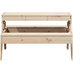 Maison Exclusive Mobilier Pour Enfants | - Table de pique-nique pour enfants 88x97x52cm bois massif de pin