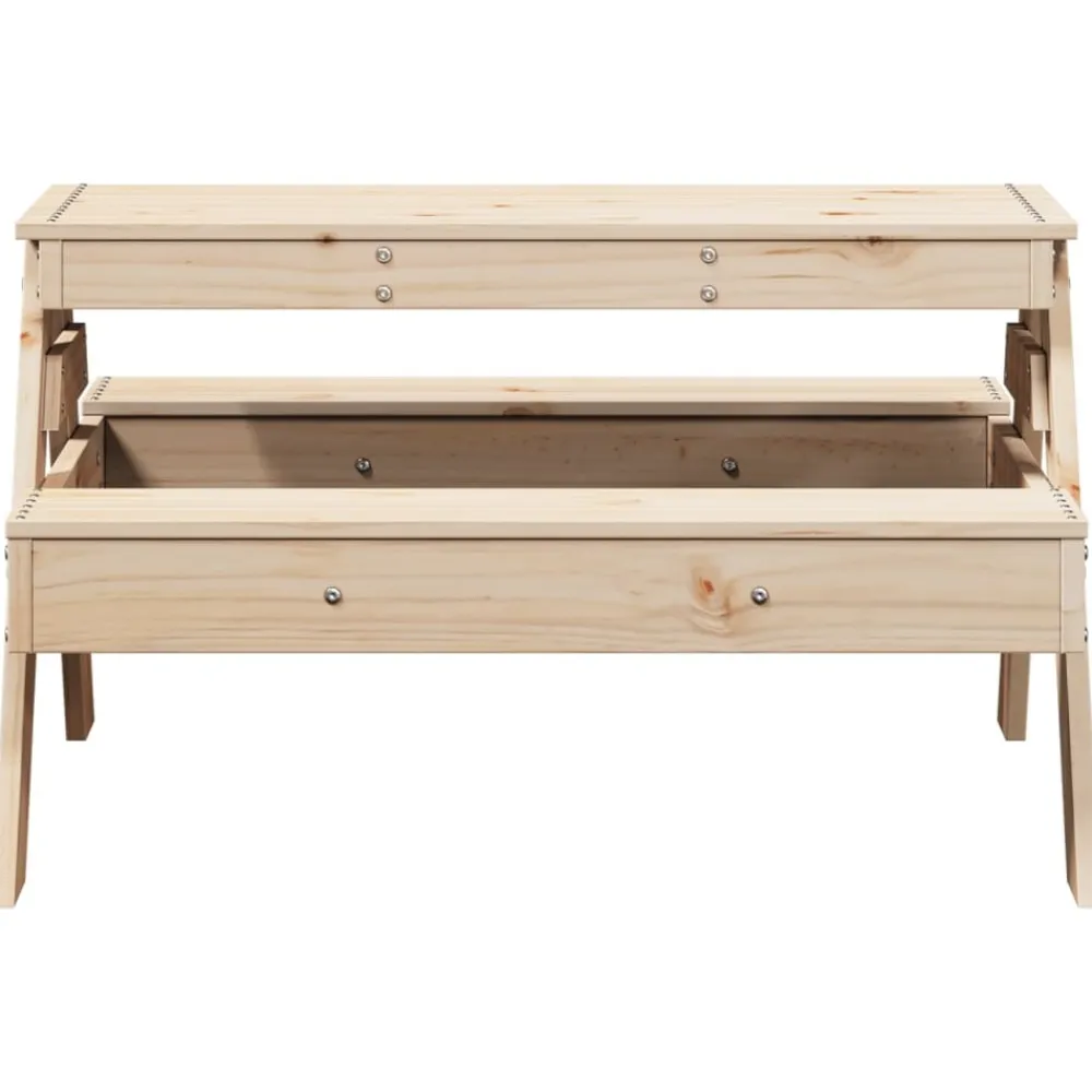 Maison Exclusive Mobilier Pour Enfants | - Table de pique-nique pour enfants 88x97x52cm bois massif de pin