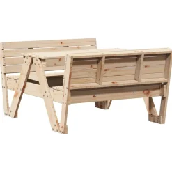 Maison Exclusive Mobilier Pour Enfants | - Table de pique-nique pour enfants 88x122x58 cm bois massif pin