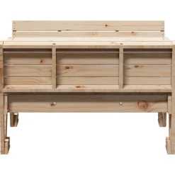 Maison Exclusive Mobilier Pour Enfants | - Table de pique-nique pour enfants 88x122x58 cm bois massif pin