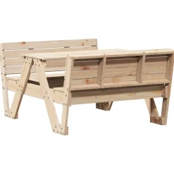 Maison Exclusive Mobilier Pour Enfants | - Table de pique-nique pour enfants 88x122x58 cm bois massif pin