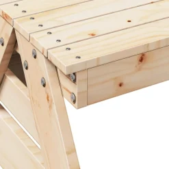 Maison Exclusive Mobilier Pour Enfants | - Table de pique-nique pour enfants 88x122x58 cm bois massif pin