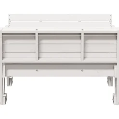 Maison Exclusive Mobilier Pour Enfants | - Table de pique-nique pour enfants blanc bois massif de pin