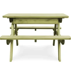 Maison Exclusive Mobilier Pour Enfants | - Table de pique-nique pour enfants avec bancs pinède imprégnée