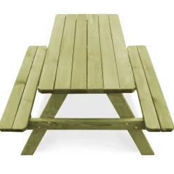 Maison Exclusive Mobilier Pour Enfants | - Table de pique-nique pour enfants avec bancs pinède imprégnée
