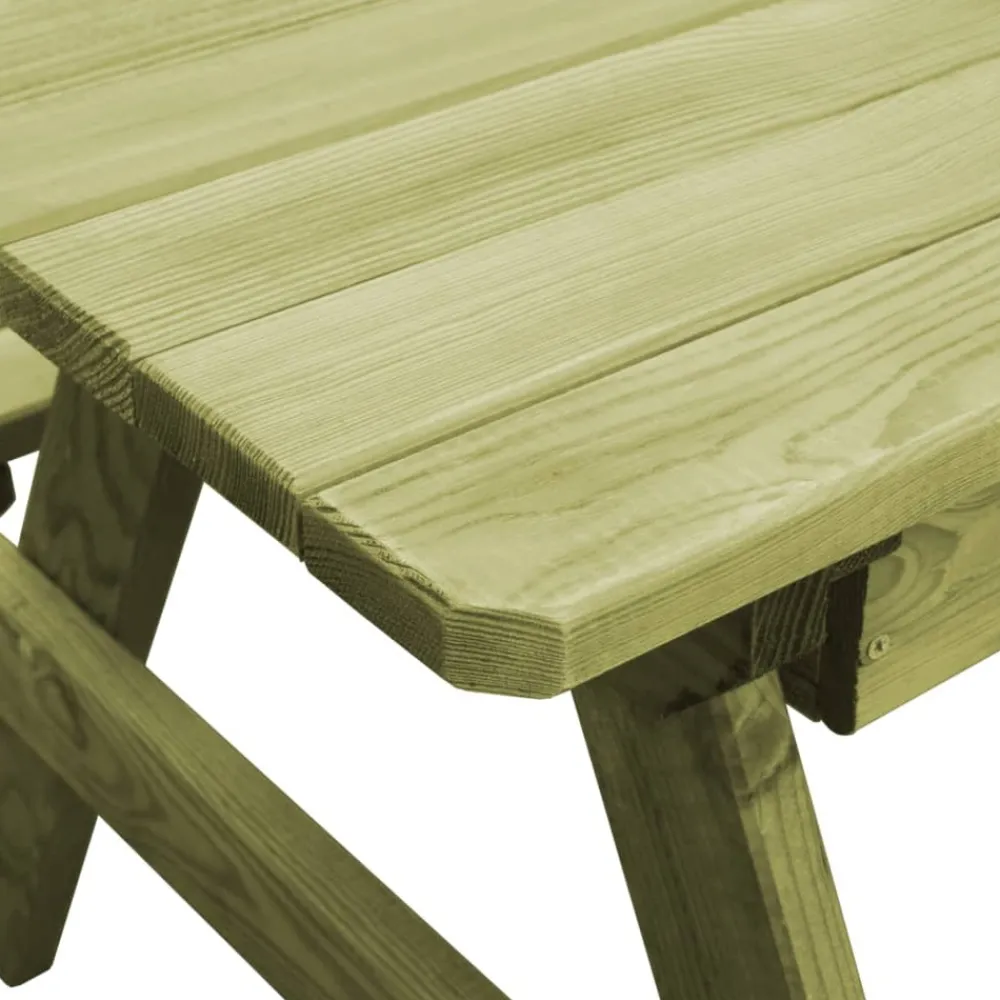 Maison Exclusive Mobilier Pour Enfants | - Table de pique-nique pour enfants avec bancs pinède imprégnée