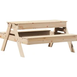 Maison Exclusive Mobilier Pour Enfants | - Table de pique-nique avec bac à sable pour enfants pin massif