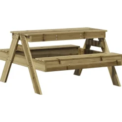 Maison Exclusive Mobilier Pour Enfants | - Table de pique-nique pour enfants bois de pin imprégné