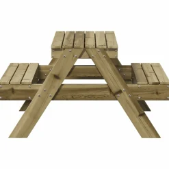 Maison Exclusive Mobilier Pour Enfants | - Table de pique-nique pour enfants bois de pin imprégné