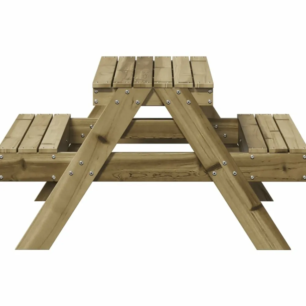 Maison Exclusive Mobilier Pour Enfants | - Table de pique-nique pour enfants bois de pin imprégné
