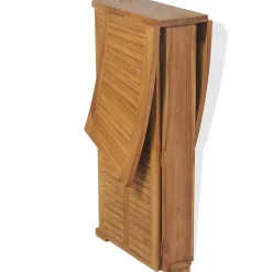Maison Exclusive Mobilier D'Intérieur | - Table pliable de bar 155x53x105 cm bois de teck solide
