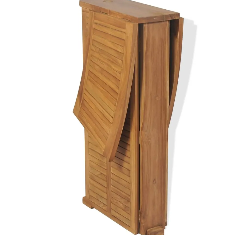 Maison Exclusive Mobilier D'Intérieur | - Table pliable de bar 155x53x105 cm bois de teck solide
