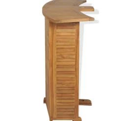 Maison Exclusive Mobilier D'Intérieur | - Table pliable de bar 155x53x105 cm bois de teck solide