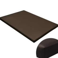 Maison Exclusive Niches, Paniers Et Transports | - Tapis pour chien plat et carré marron m