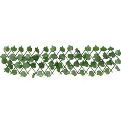Maison Exclusive - Treillis de feuille de vigne artificiel extensible 180x20 cm Clearance