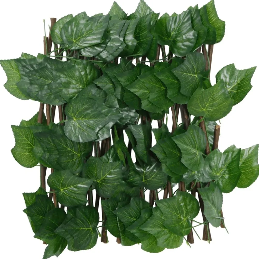 Maison Exclusive - Treillis de feuille de vigne artificiel extensible 180x20 cm Clearance