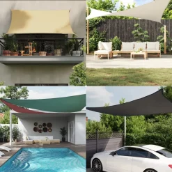 Maison Exclusive Parasols, Voiles D’Ombrage | - Voile de parasol tissu oxford carré 3x3 m bleu