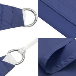 Maison Exclusive Parasols, Voiles D’Ombrage | - Voile de parasol tissu oxford carré 3x3 m bleu
