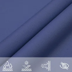 Maison Exclusive Parasols, Voiles D’Ombrage | - Voile de parasol tissu oxford carré 3x3 m bleu
