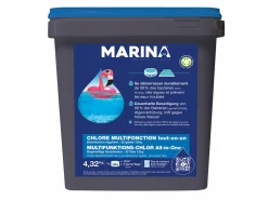 Marina Piscines Et Spas | - Chlore multifonction galets pour piscine jusqu'à 15 m³ 4,32 kg