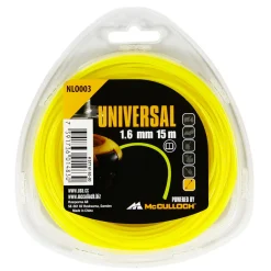 McCulloch - Bobine de fil, fil nylon rond - Ø1.6mm x 15m New