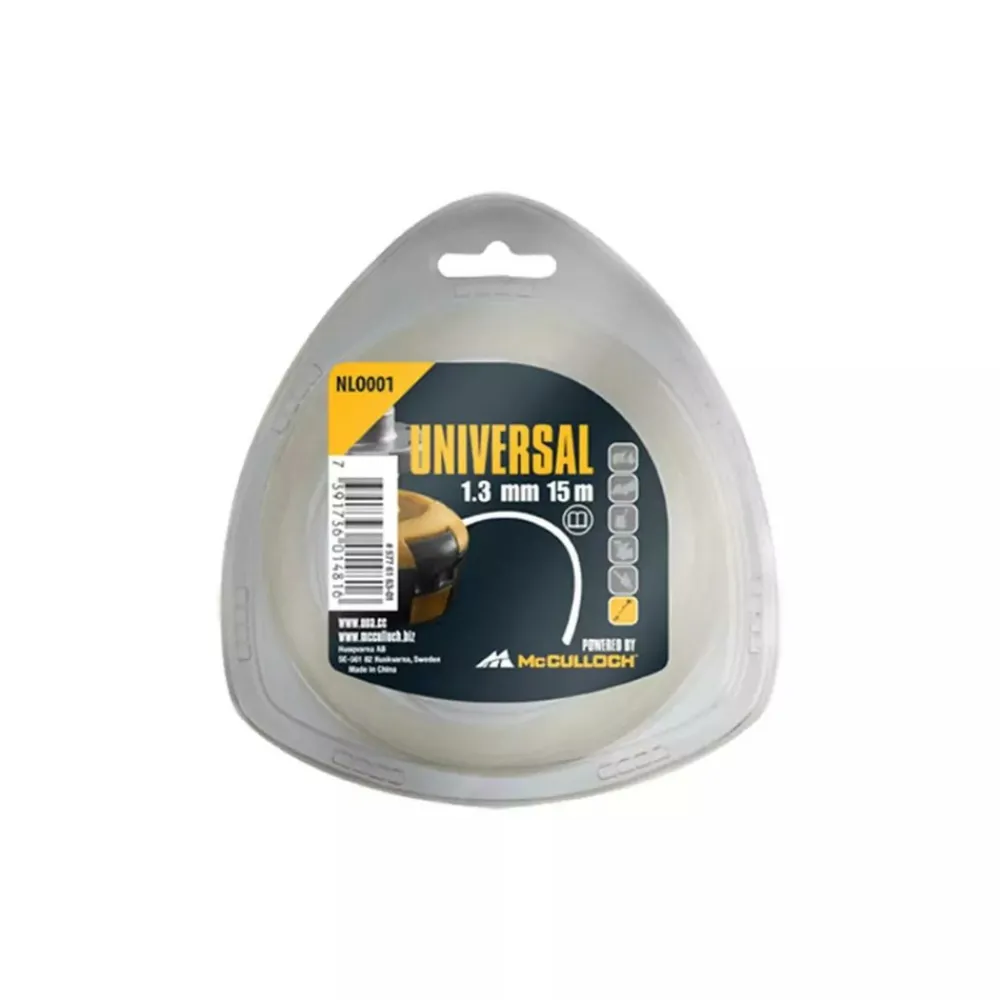 Mcculloch - Fil de coupe-herbe en nylon 1.3mm x 15m nlo001 Outlet