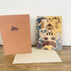 Mes Courses En Vrac - Carte en bois à assembler - abeille New