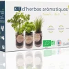 Mes Courses En Vrac - Cultivea kit prêt à pousser d’herbes aromatiques - jardin potager d’intérieur - (ciboulette, basilic persil) Discount