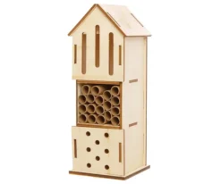 Mes Courses En Vrac - Kit à construire : 2 hôtels à insectes en bois