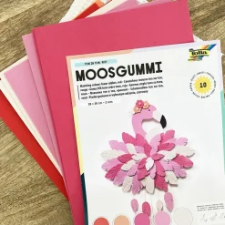 Mes Courses En Vrac Enfants | - Kit créatif en mousse - coloris rose