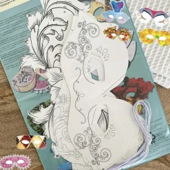 Mes Courses En Vrac Enfants | - Kit de déguisement en carton - masques carnaval