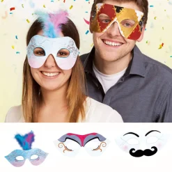 Mes Courses En Vrac Enfants | - Kit de déguisement en carton - masques carnaval