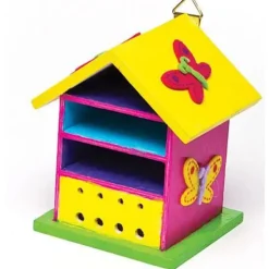 Mes Courses En Vrac - Kit de 2 maisonnettes pour insectes en bois à personnaliser - petits modèles Discount