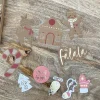 Mes Courses En Vrac - Kit d'emballage cadeaux (étiquettes, stickers, décorations, cordelettes) de no ël