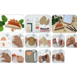 Mes Courses En Vrac Décoration Créative | - Kit de modelage boîte à bijoux à cuire au four