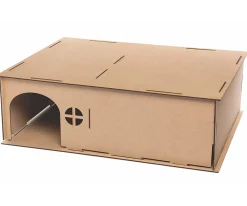 Mes Courses En Vrac - Kit maison hérissons en bois à construire